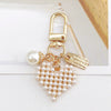 New Style Metal Airpods Protective Case Keychain Pendant With Electroplating For Women
