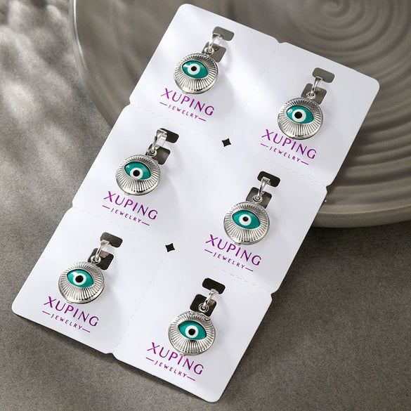 Niche Design Alloy Necklace Pendant With Geometric Style And Electroplating