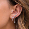 Niche Fashion Jewelry Set Women's Copper Animals Zodiac Zircon Earrings