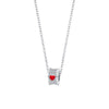 Niche Fashion Light Luxury Four Leaf Clover Devil Eye Guard Necklace Silver Plated Electroplated For Women