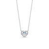 Niche Fashion Light Luxury Four Leaf Clover Devil Eye Guard Necklace Silver Plated Electroplated For Women