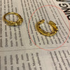 Fashion Trendy Index Finger Ring Retro Gold Ring Women's Simple Cold Style Jewelry