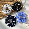 Gooddiy Korean Style Big Polka Dot Head Scrunchies Wholesale Jewelry