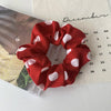 Gooddiy Korean Style Big Polka Dot Head Scrunchies Wholesale Jewelry