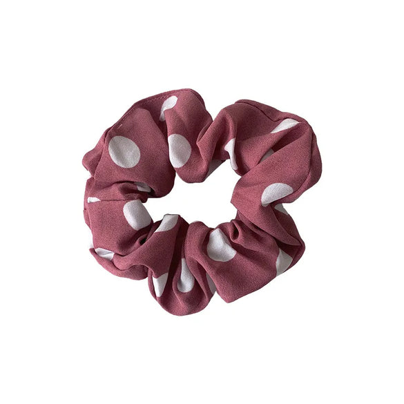Gooddiy Korean Style Big Polka Dot Head Scrunchies Wholesale Jewelry