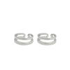 Nonpierced Ear Clip S925 Sterling Silver Ushape High Sense Electroplated Women's Earrings