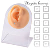 Nonpierced Magnet Electroplated Round Ball Nose Nails Lip Nails Ear Bone Nails Earrings Unisex