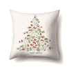Nordic Style Cute Modern Style Animal Christmas Tree Snowman Polyester Pillow Cases Couch & Sofa Decor
