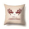 Nordic Style Cute Modern Style Animal Christmas Tree Snowman Polyester Pillow Cases Couch & Sofa Decor