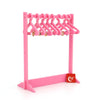 Nordic Style Simple Style Solid Color Arylic Jewelry Rack