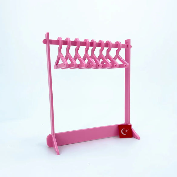 Nordic Style Simple Style Solid Color Arylic Jewelry Rack