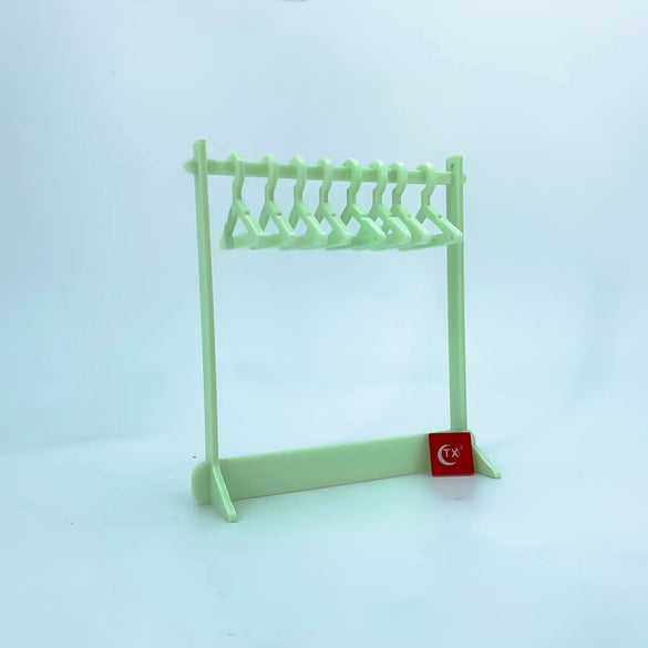 Nordic Style Simple Style Solid Color Arylic Jewelry Rack