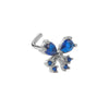 Nose Nail Piercing Jewelry Stainless Steel Animal Spider Scorpion Cat Claw Heart Inlaid Zircon Diamond Style
