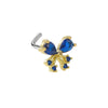 Nose Nail Piercing Jewelry Stainless Steel Animal Spider Scorpion Cat Claw Heart Inlaid Zircon Diamond Style