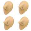 Nose Nail Puncture Jewelry Stainless Steel Heart Shaped With White Zircon
