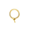 Nose Ring And Ear Ring Stainless Steel Heartshaped And Fivepointed Star Puncture Ornaments With Diamond Design Simple Style