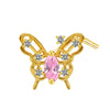 Nose Ring Piercing Jewelry Stainless Steel Heartshaped Butterfly Bow Electroplating