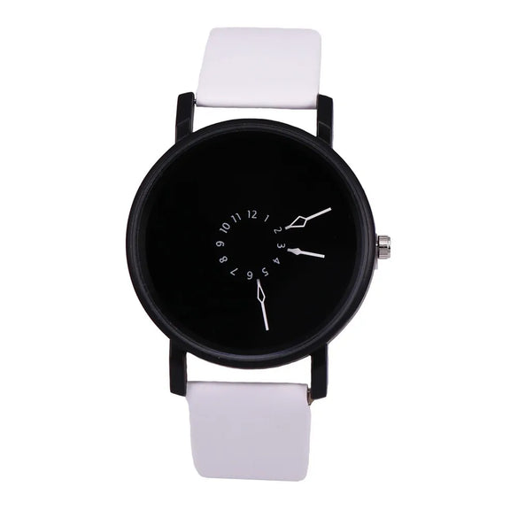 Novelty Solid Color Buckle Quartz Men'S Watches