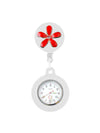 Nurse Watch Alloy Case Silicone Strap Stainless Steel Clasp Round Dial Small Fresh Style