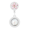 Nurse Watch Alloy Case Silicone Strap Stainless Steel Clasp Round Dial Small Fresh Style