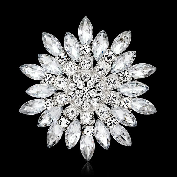Occident Alloy Plating Brooch Nhdr0839