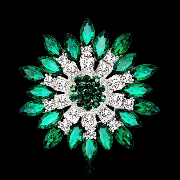 Occident Alloy Plating Brooch Nhdr0839