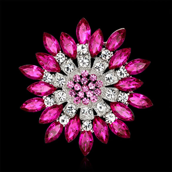 Occident Alloy Plating Brooch Nhdr0839