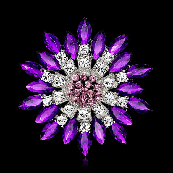 Occident Alloy Plating Brooch Nhdr0839