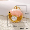 Ocean Shell Starfish Conch Copper Gold Plated Jewelry Accessories Pendant Bracelet Necklace Earrings