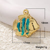 Ocean Shell Starfish Conch Copper Gold Plated Jewelry Accessories Pendant Bracelet Necklace Earrings