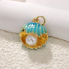 Ocean Shell Starfish Conch Copper Gold Plated Jewelry Accessories Pendant Bracelet Necklace Earrings