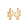 Fashion Flower Plating Alloy No Inlaid Earrings Ear Studs