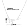 Origami Tyrannosaurus Rex Dinosaur Pendant Necklace In Stainless Steel With Geometric Design And Electroplated Finish For Unisex Wear