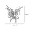 Original Butterfly Metal Hair Clip Women'S Fashion Light Luxury Small Popular Internet Celebrity  Style Advanced Grip Hair Clip Artifact