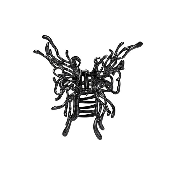 Original Butterfly Metal Hair Clip Women'S Fashion Light Luxury Small Popular Internet Celebrity  Style Advanced Grip Hair Clip Artifact