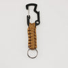 Outdoor Survival Key Chain Paracord Braided Multifunctional Shark Bottle Opener Carabiner Alloy Ring