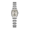 Oval Alloy Band Quartz Watch For Women Light Luxury Retro Style