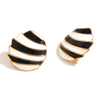 Oval Sail Shape Oil Drop Women's Stainless Steel 18K Gold Plated Geometric Fashion Earrings
