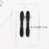 Painted Acrylic Butterfly Bow Duckbill Hair Clip For Women Decorative Side Hair Styling Accessory