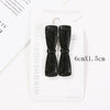 Painted Acrylic Butterfly Bow Duckbill Hair Clip For Women Decorative Side Hair Styling Accessory
