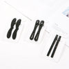 Painted Acrylic Butterfly Bow Duckbill Hair Clip For Women Decorative Side Hair Styling Accessory