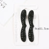 Painted Acrylic Butterfly Bow Duckbill Hair Clip For Women Decorative Side Hair Styling Accessory