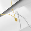 Palm Necklace S925 Sterling Silver Evil Hand Diamond Women's Pendant Clavicle Chain