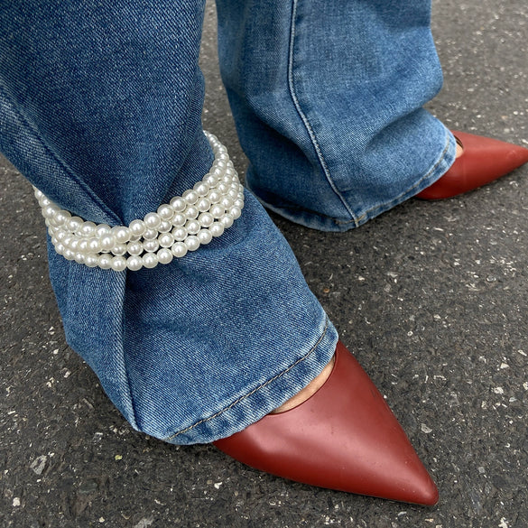Pants Anklet Accessories Plastic Resin Geometric Style For Women