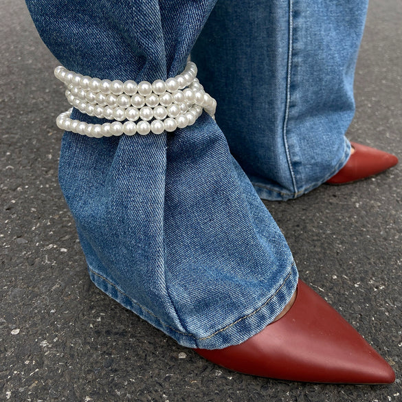 Pants Anklet Accessories Plastic Resin Geometric Style For Women