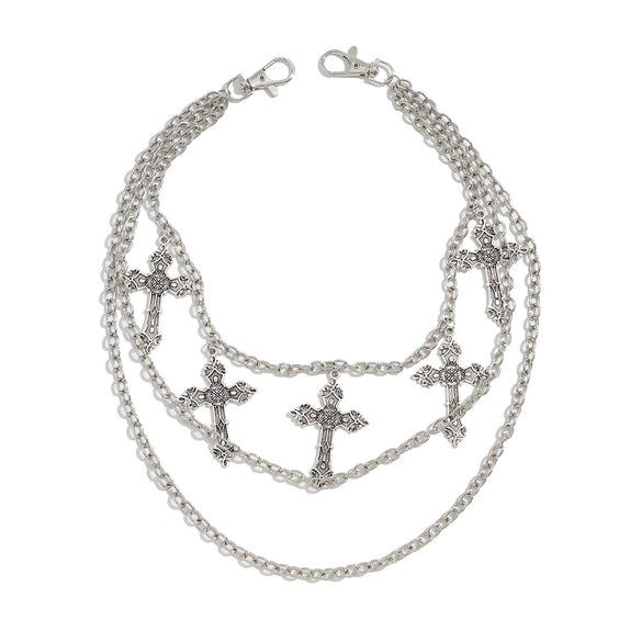 Pants Chain Alloy Minimalist Multilayer Chain Boys' Fashion Jeans Accessories