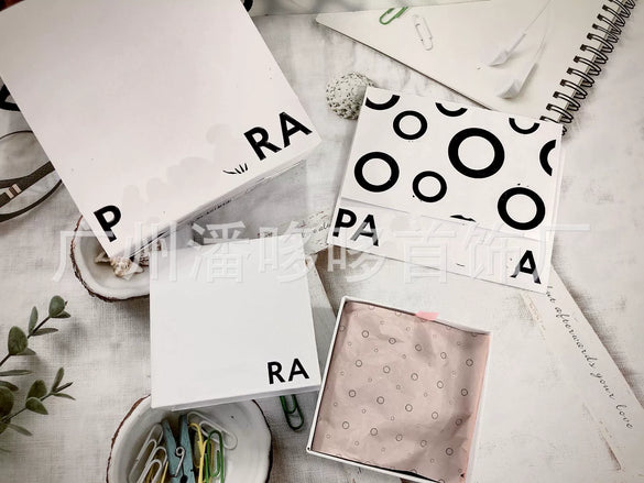 Paper Cardboard Jewelry Packaging Gift Box Set With Bracelet Box Ring Box And Protective Bubble Bag