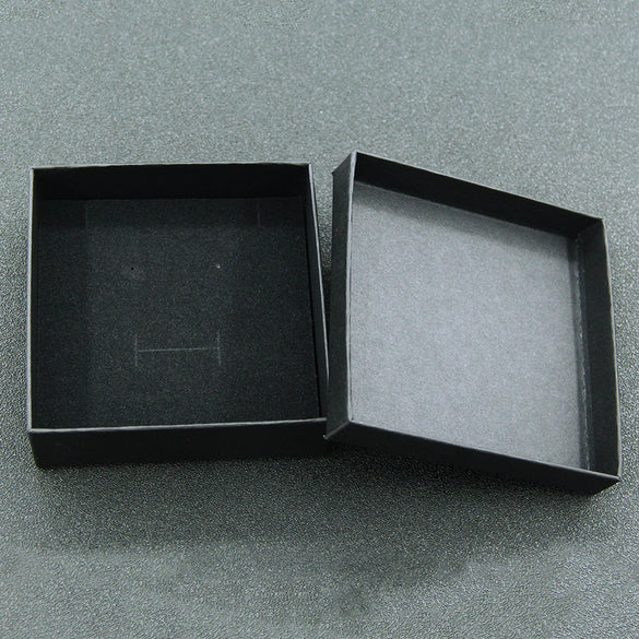 Paper Jewelry Box For Necklace And Bracelet With Stripes Pattern