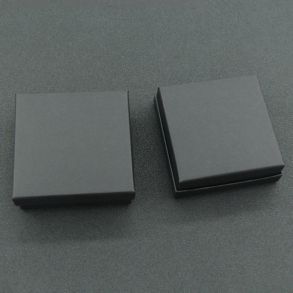 Paper Jewelry Box For Necklace And Bracelet With Stripes Pattern