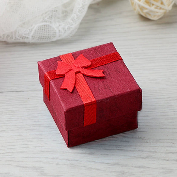 Paper Jewelry Box For Rings And Earrings